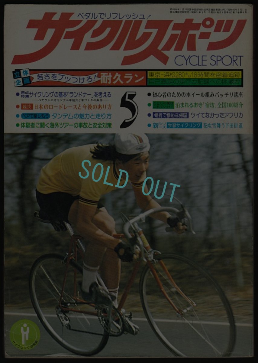 画像1: サイクルスポーツ 1976年5月号 (1)