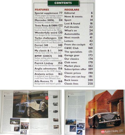 画像1: Classic & Sports Car magazine 2000 April
