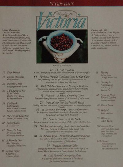 画像3: Victoria Nov./1994 洋雑誌ヴィクトリア