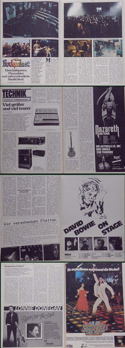 画像3: Sounds 1978年4月ドイツ 音楽雑誌 サウンズ 洋雑誌