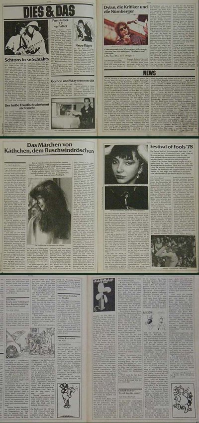 画像1: Sounds 1978年8月ドイツ 音楽雑誌 サウンズ 洋雑誌