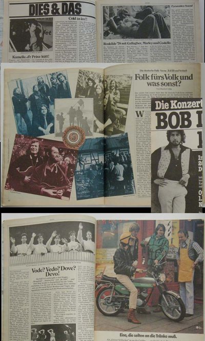 画像3: Sounds 1978年6月号 ドイツ 音楽雑誌 サウンズ 洋雑誌