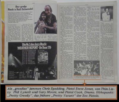 画像3: Sounds 1978年9月号 ドイツ 音楽雑誌 サウンズ 洋雑誌
