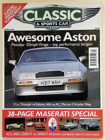 画像1: Classic & Sports Car magazine 2001 April (1)