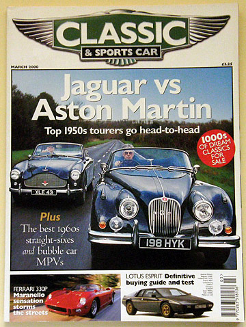 画像1: Classic & Sports Car magazine 2000 March (1)