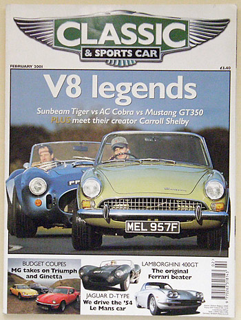 画像1: Classic & Sports Car magazine 2001 February (1)