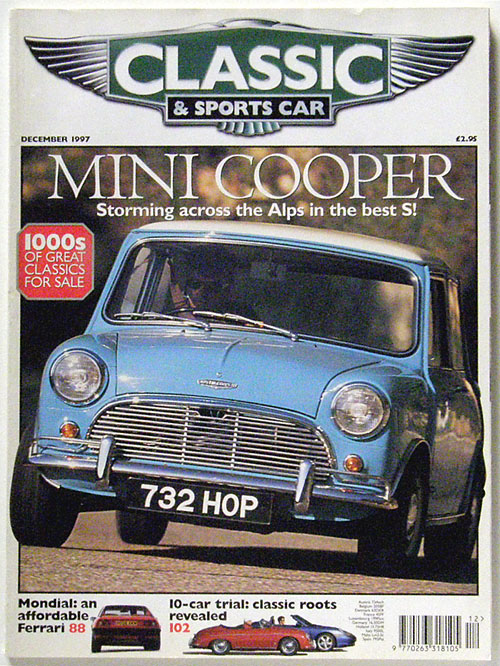 画像1: Classic & Sports Car magazine 1997 Dec. (1)