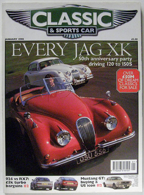 画像1: Classic & Sports Car magazine 1998 Jan. (1)