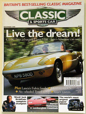 画像1: Classic & Sports Car magazine 1999 December (1)